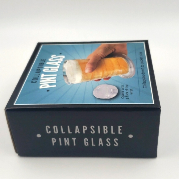 Collapsible Pink Glass - Picture 3 of 4